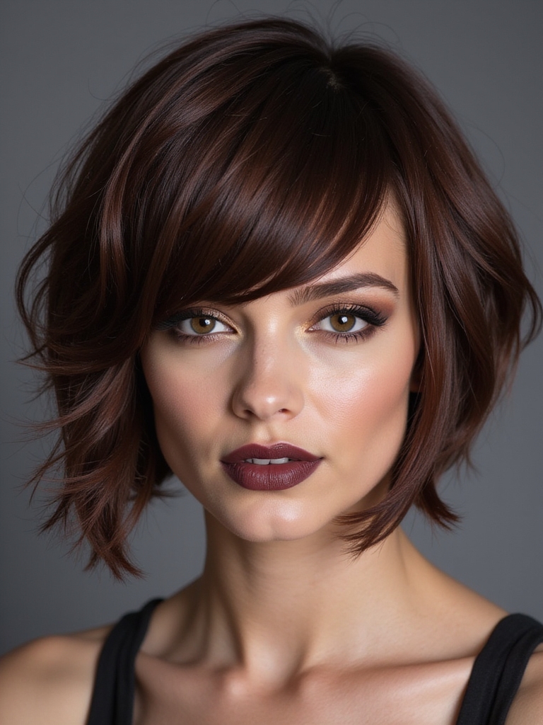 asymmetrical bob creates versatility