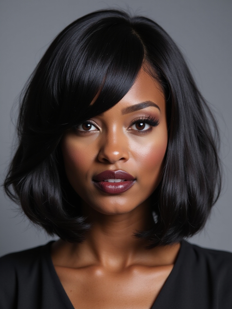 blunt bob chic versatility