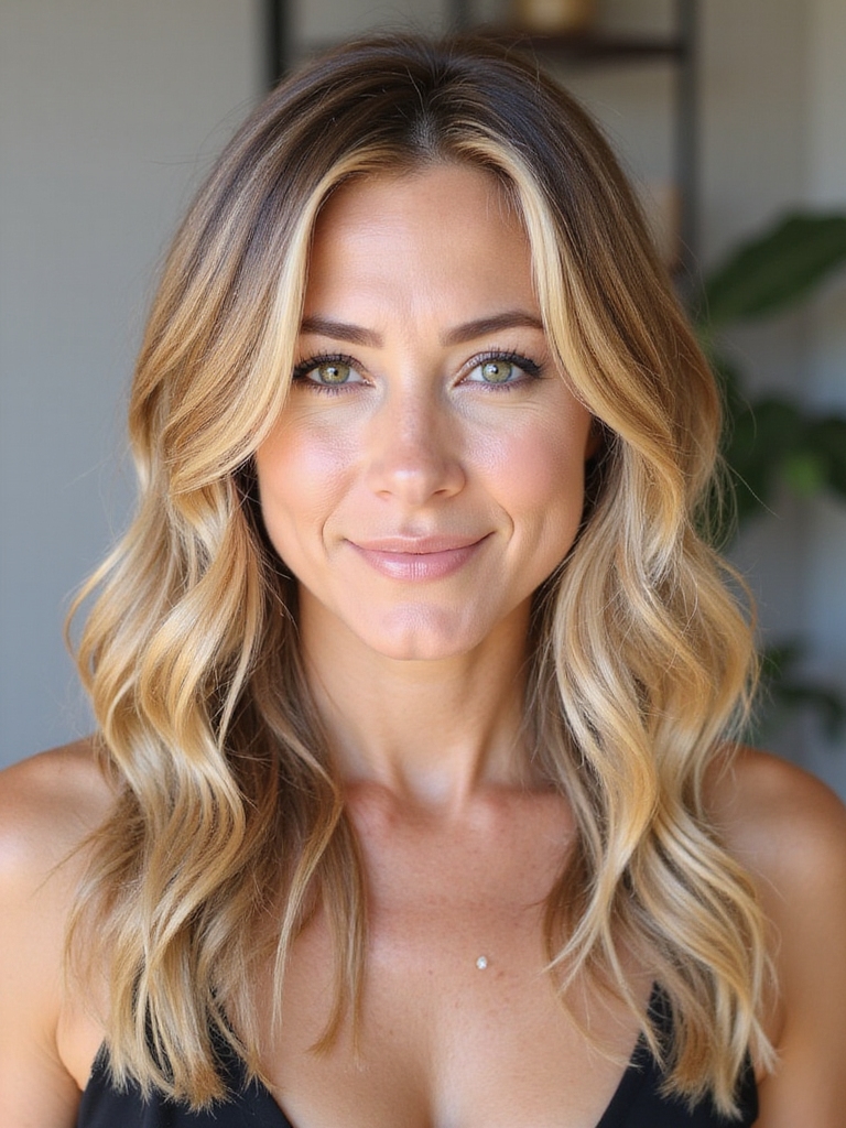 celebrities with honey blonde hair