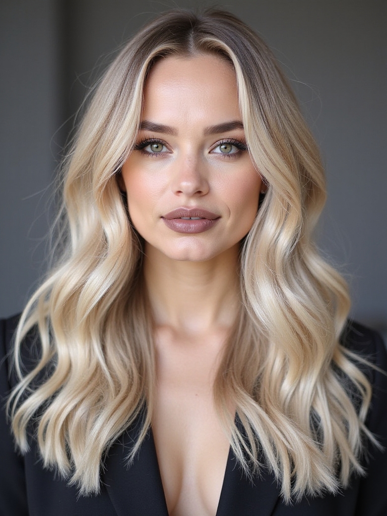 celebrity dark blonde inspiration