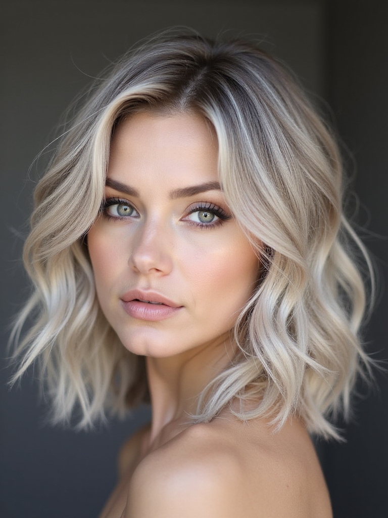 chic grey and ash blending
