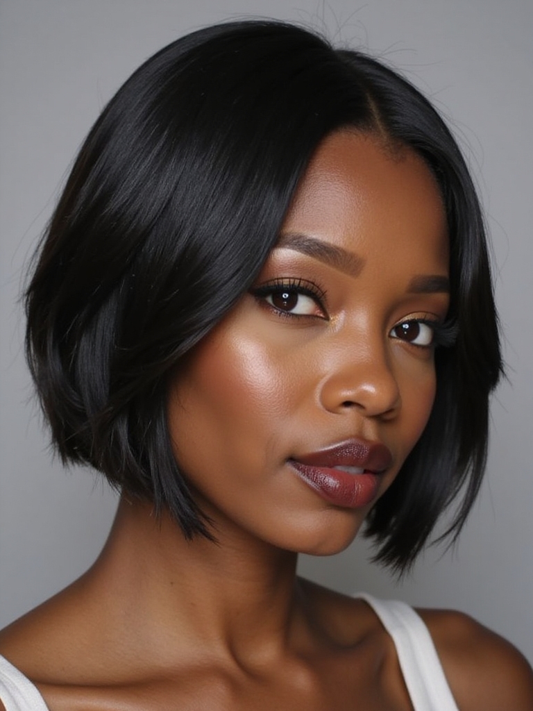 chic minimalist hair trend