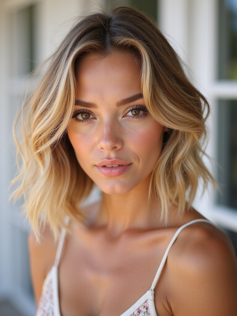 effortless beach wave bob