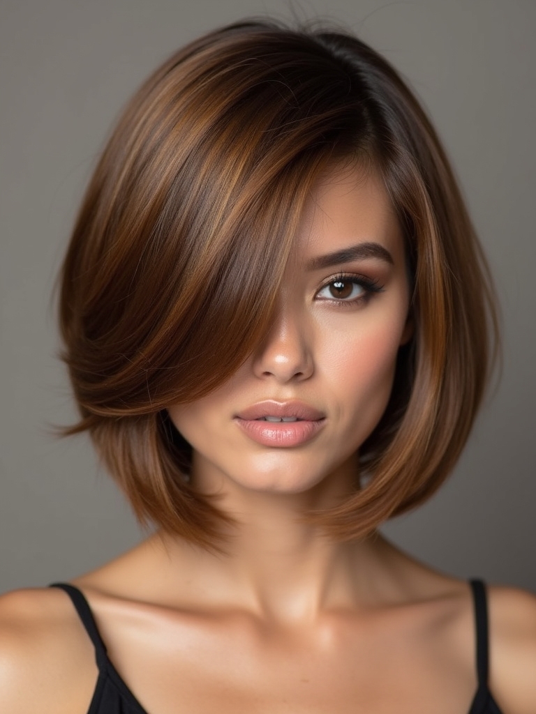 hair flip bob variations