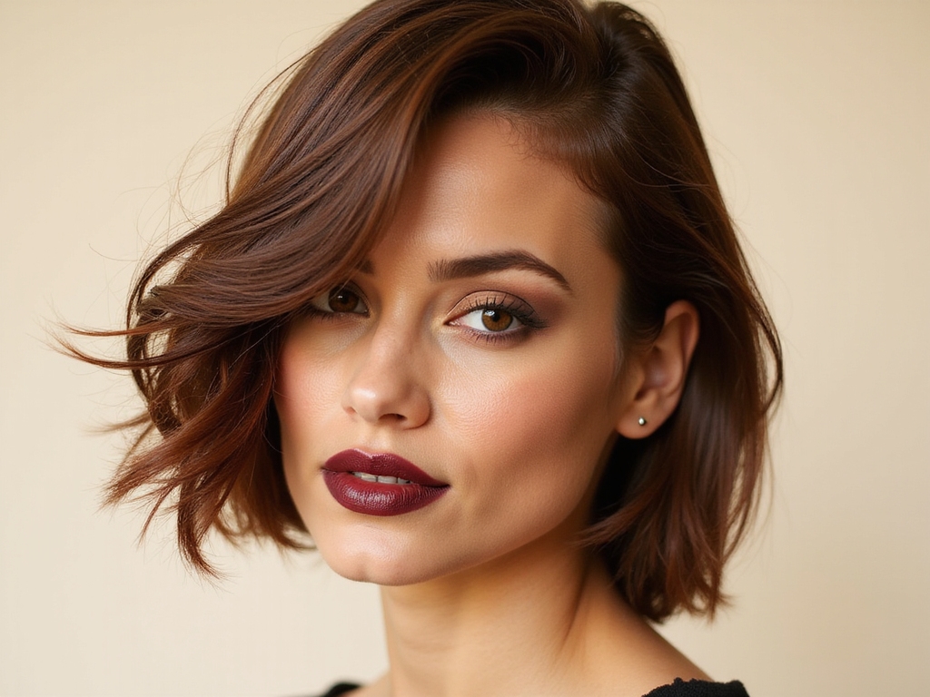 jawline bob hairstyles highlights
