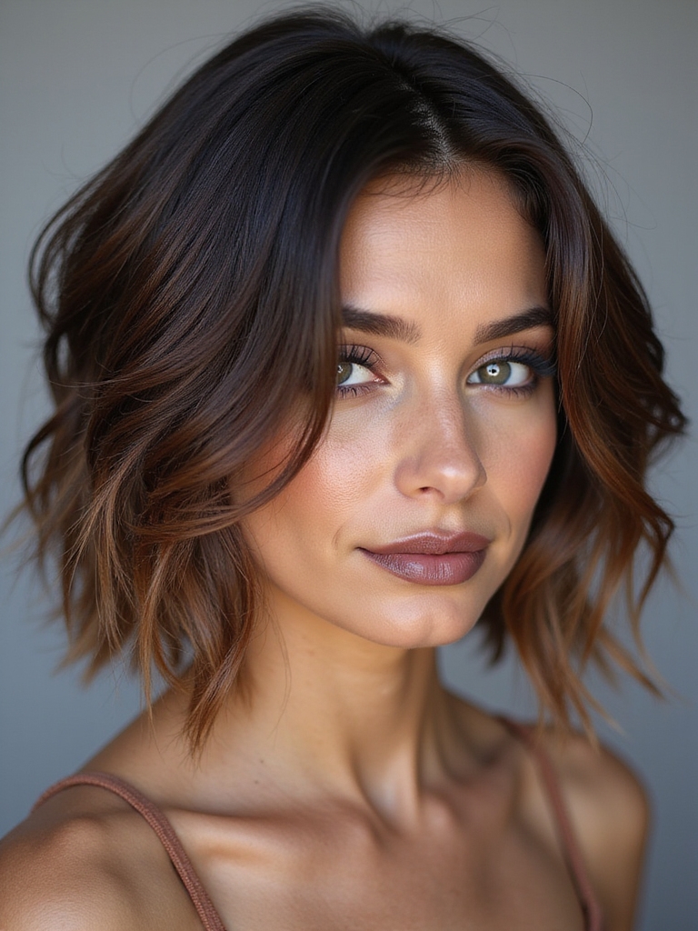layered bob adds dimension