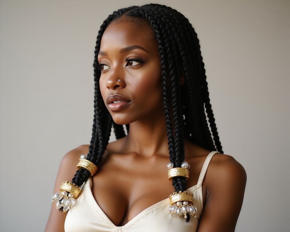 long lasting box braids styles