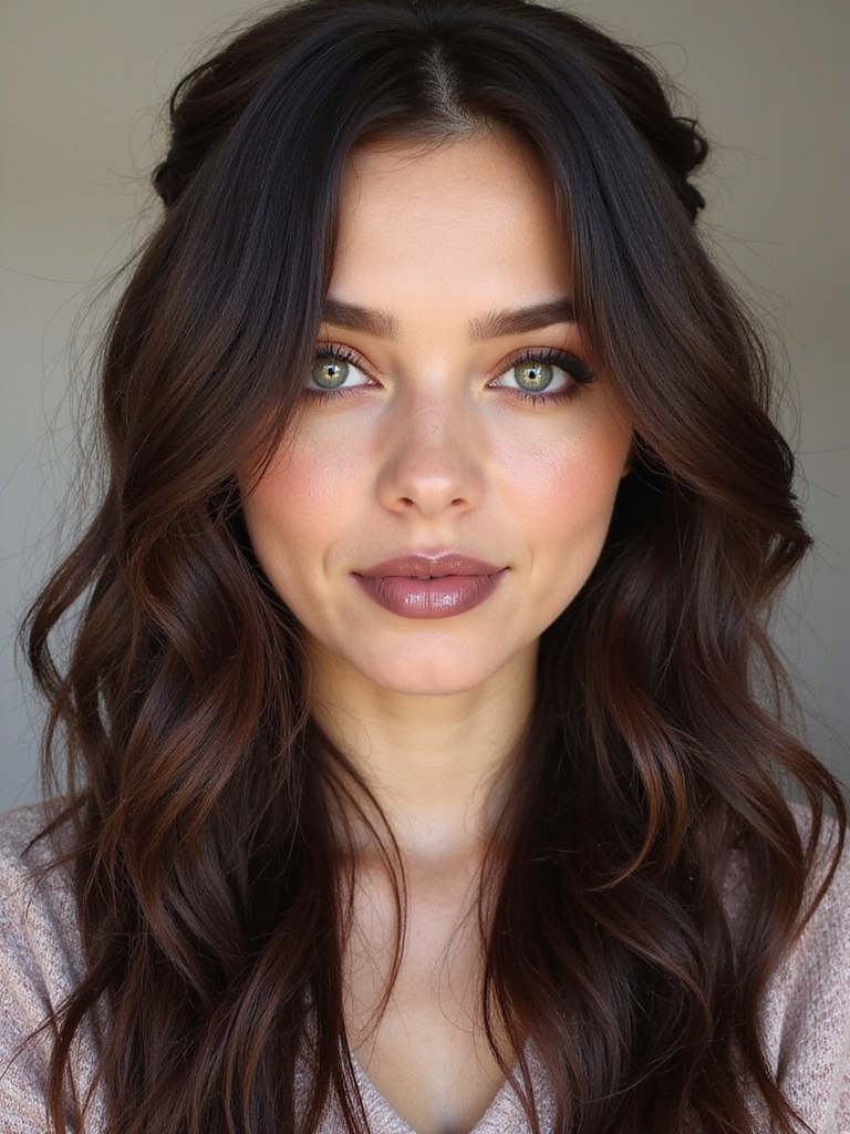 loose braids for texture