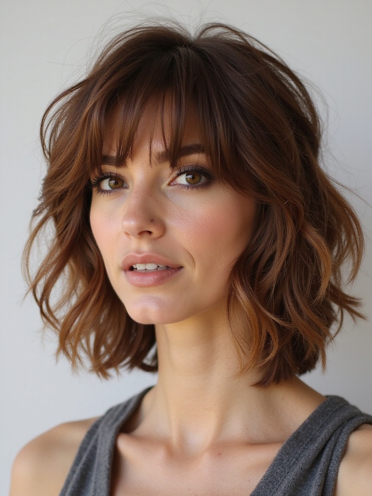 shag haircut styling tips