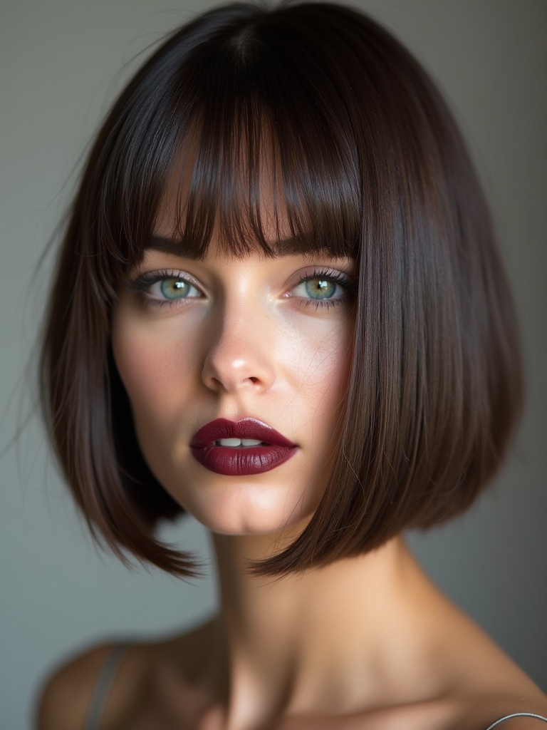 sleek chic timeless hairstyle