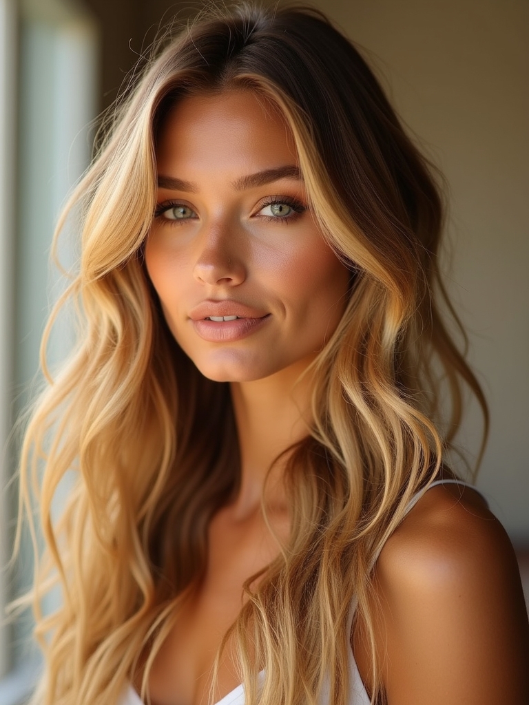 sustainable honey blonde dye