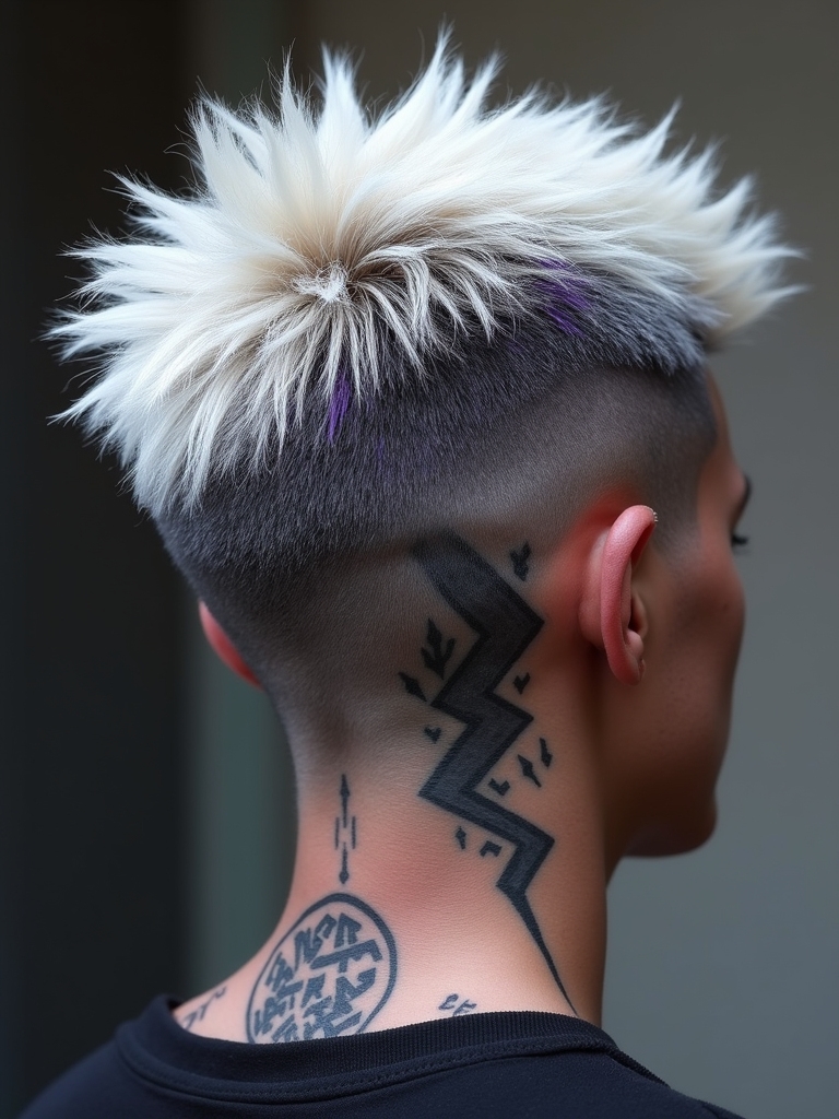 artistic shaved hair designs