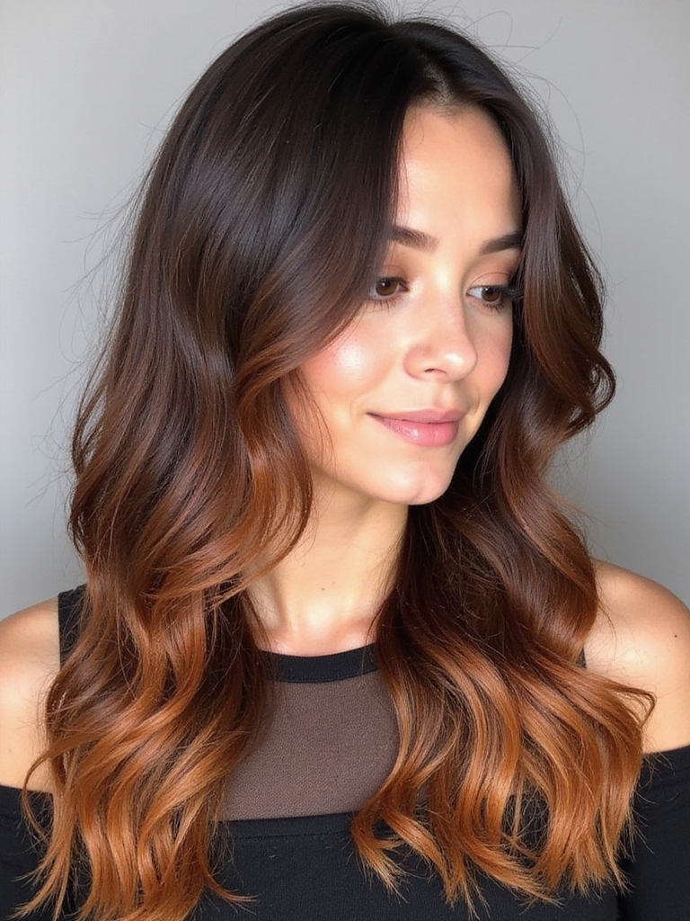 autumn inspired brunette shades