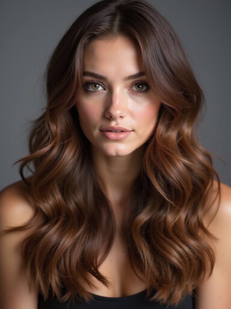 balanced medium brown tones