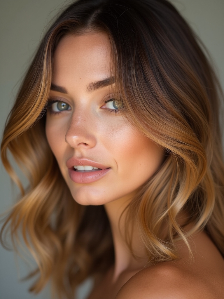 balayage for skin tones