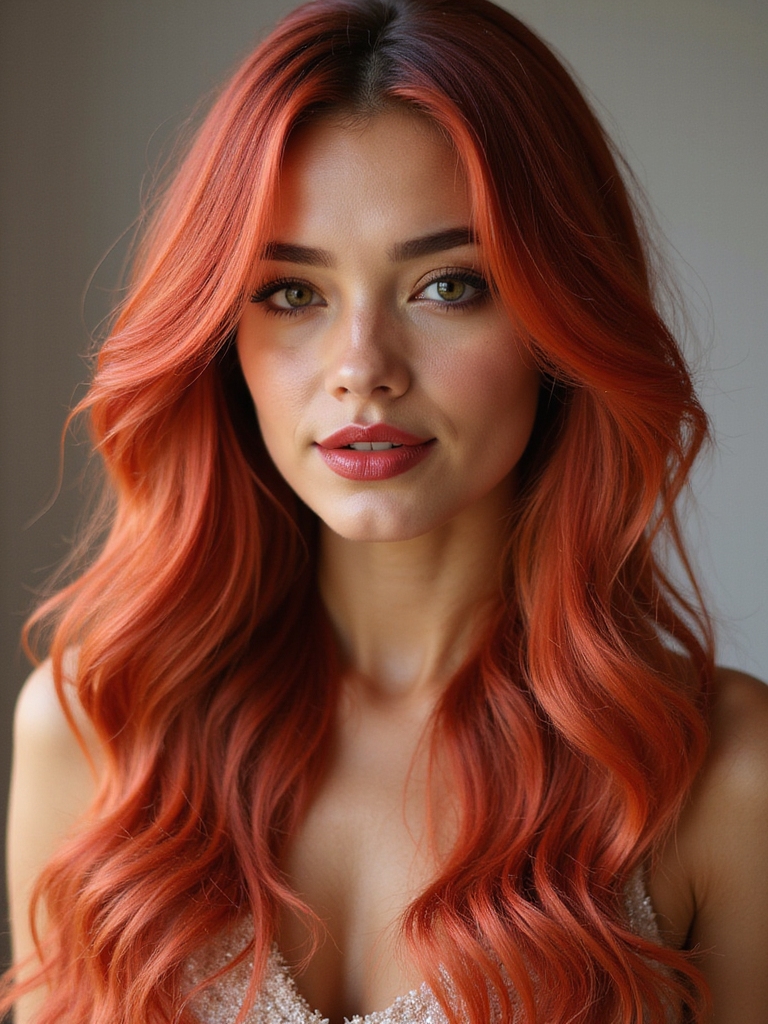 bold captivating ruby red