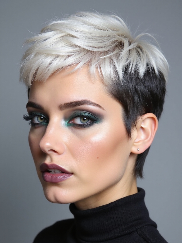 bold contrasting color combinations