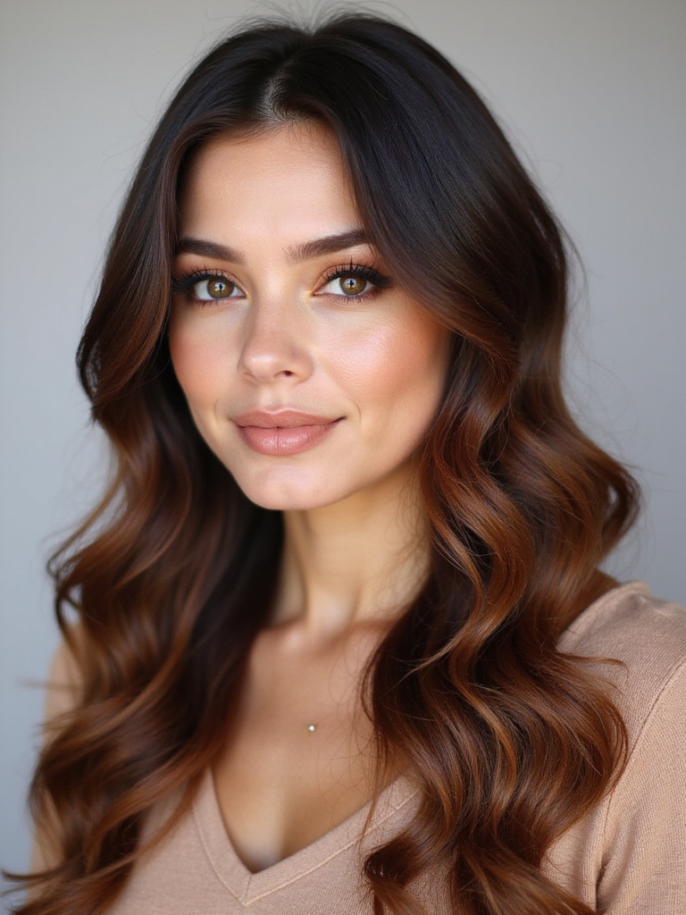 brunette hair styling techniques