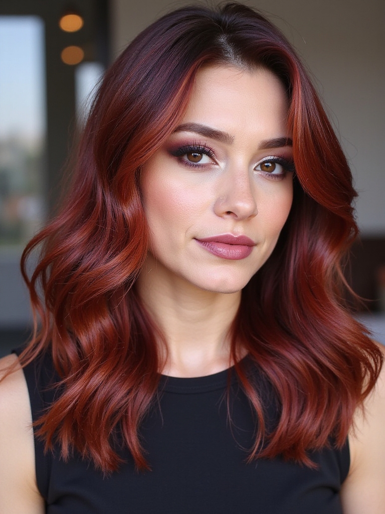 captivating rich burgundy elegance