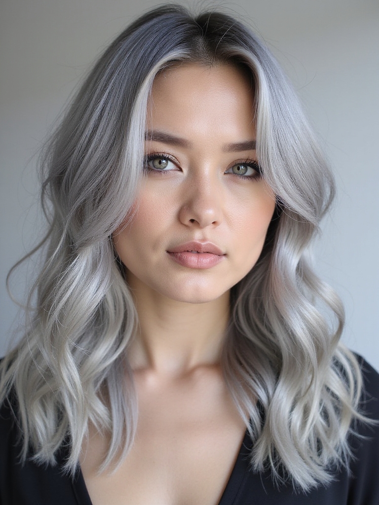 captivating smoky gray elegance