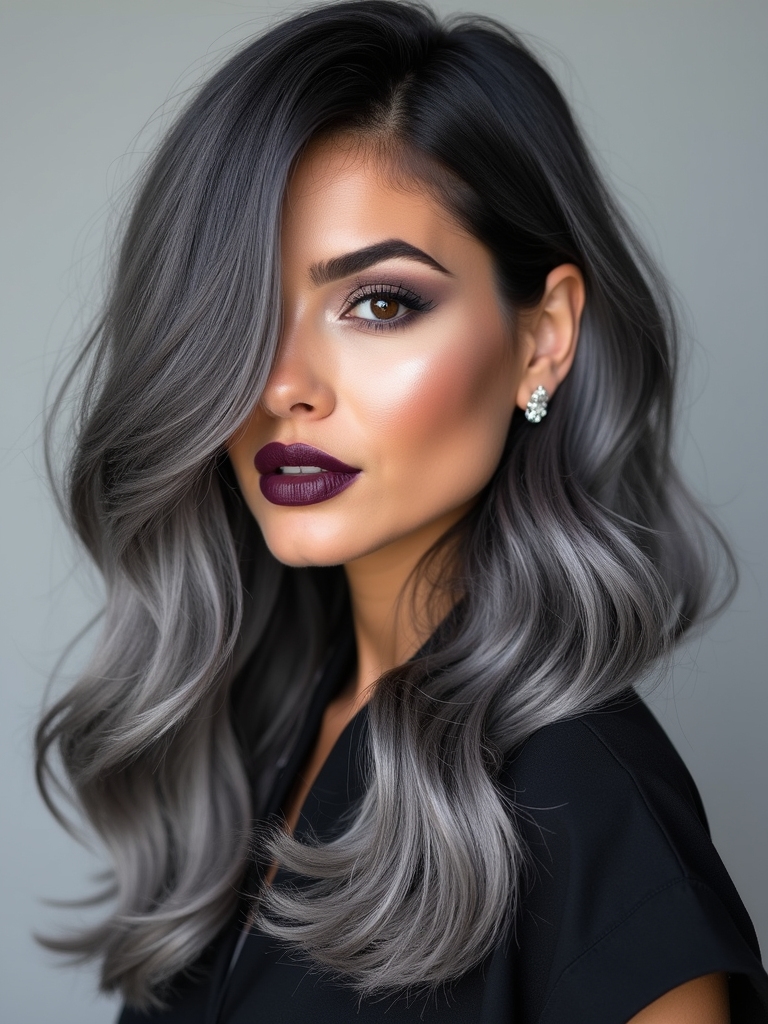 charcoal elegance and shine