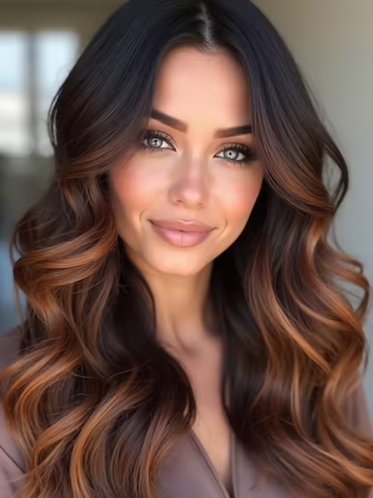 chocolate caramel balayage artistry