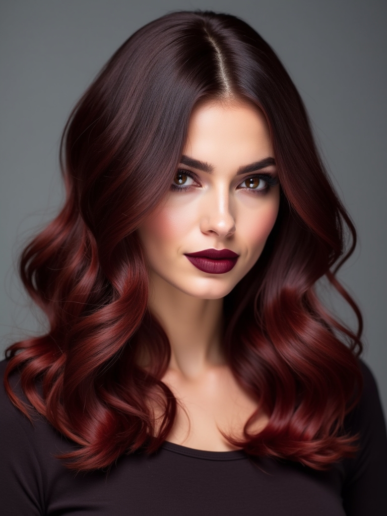 chocolate cherry hues allure