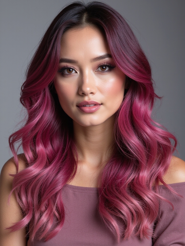choosing raspberry hair shade