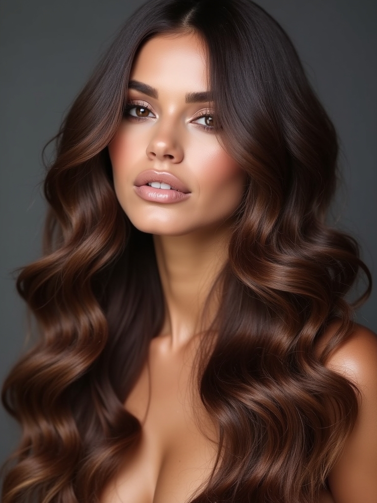 cool mocha hair transformation