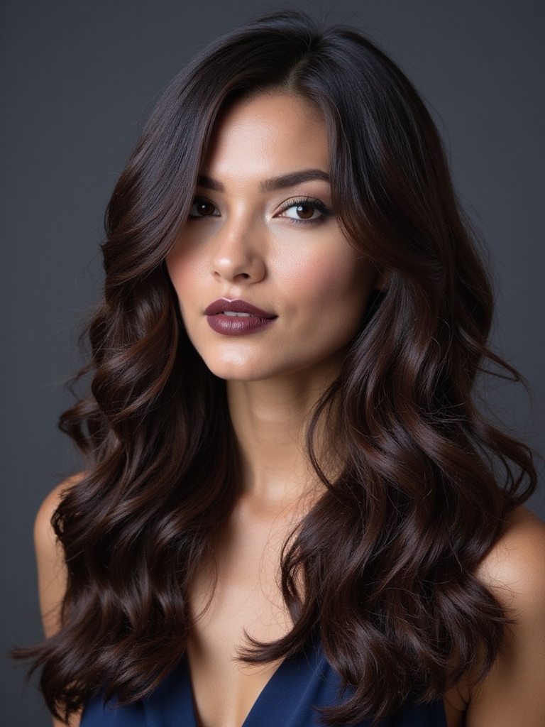 cool toned sable hair elegance