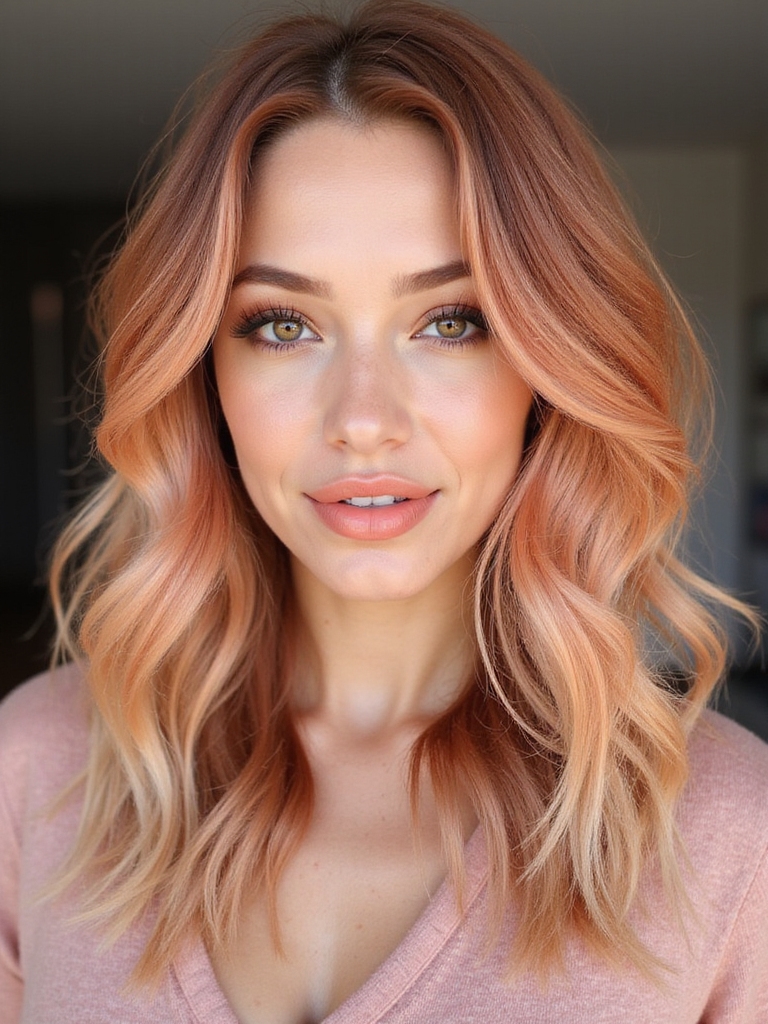copper blonde hair maintenance