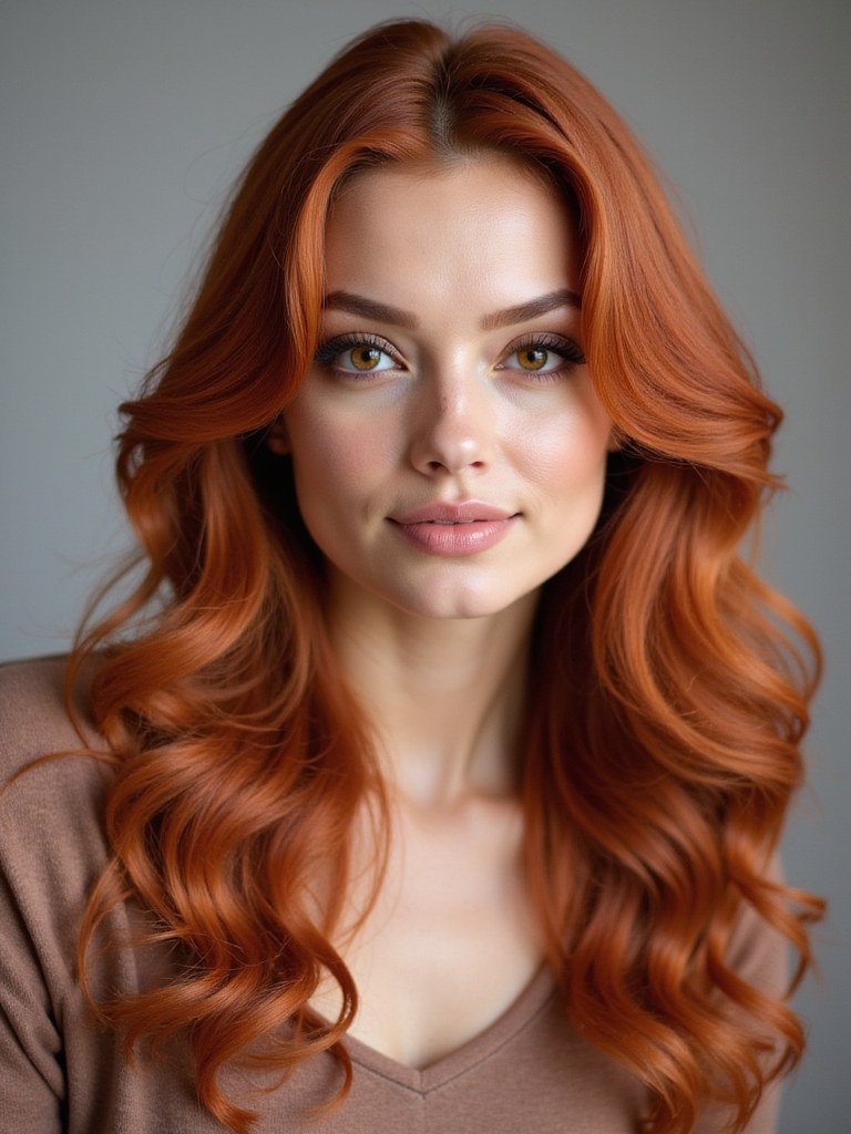 copper red hair celebrities
