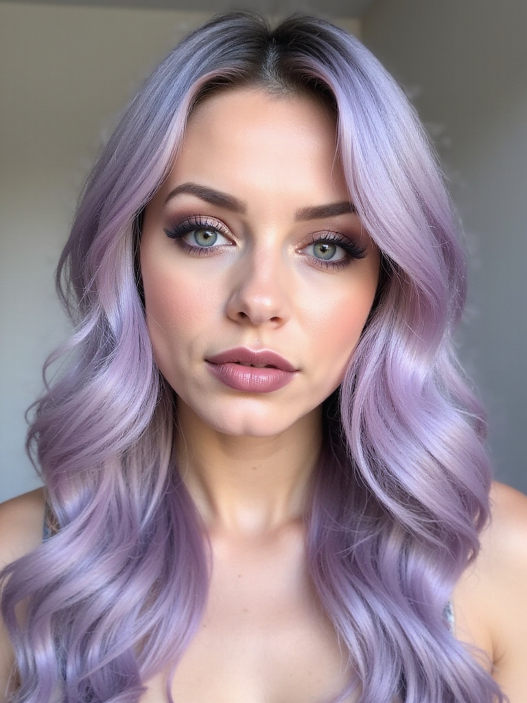 delicate ethereal pastel allure