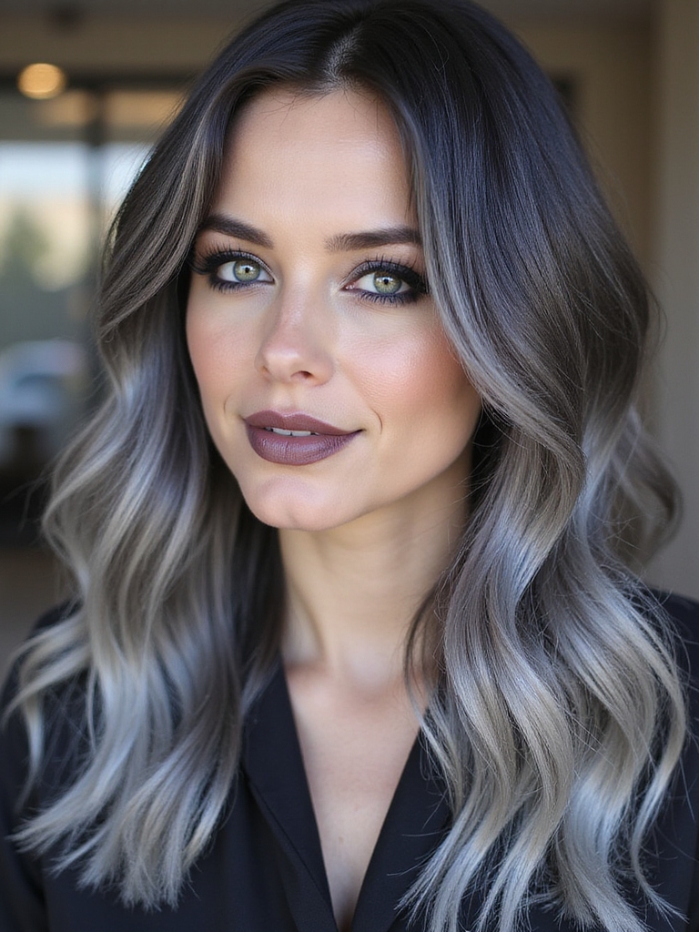 edgy gunmetal urban elegance