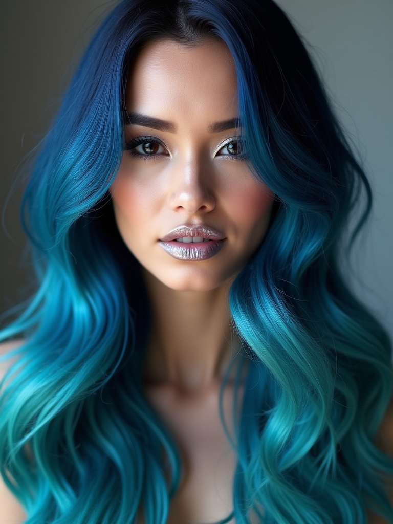 elegance in royal blue