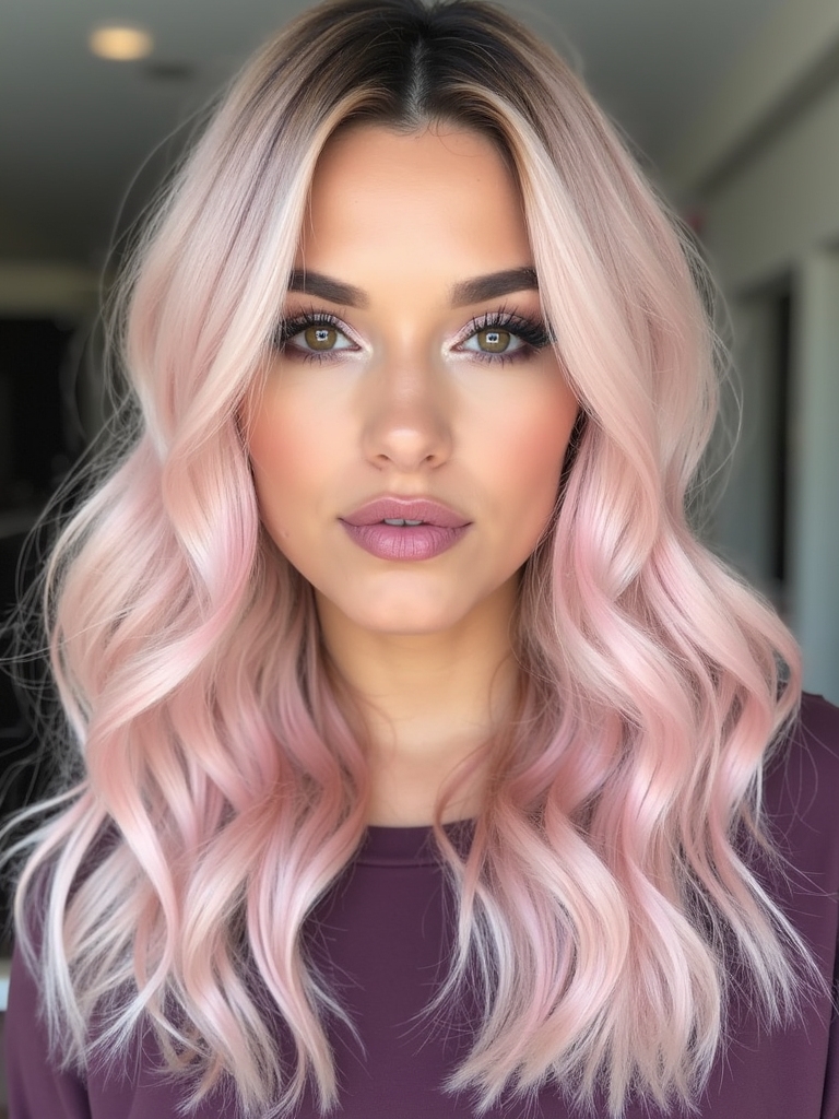 elegant honey blonde transformation