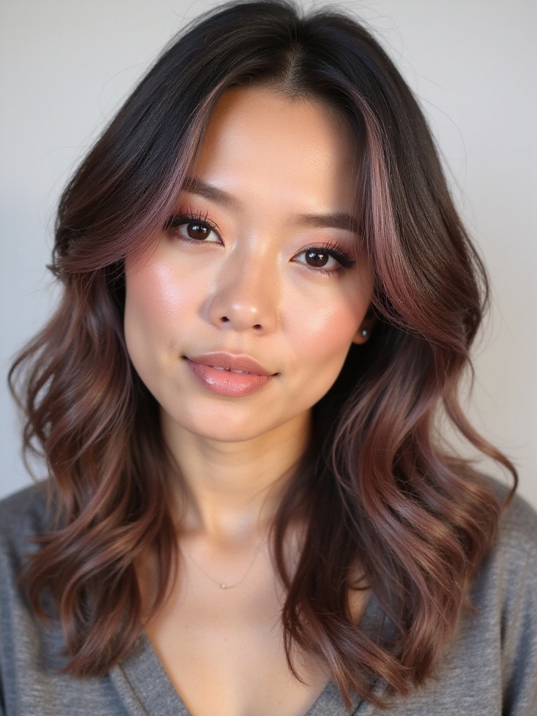elegant mauve hair techniques