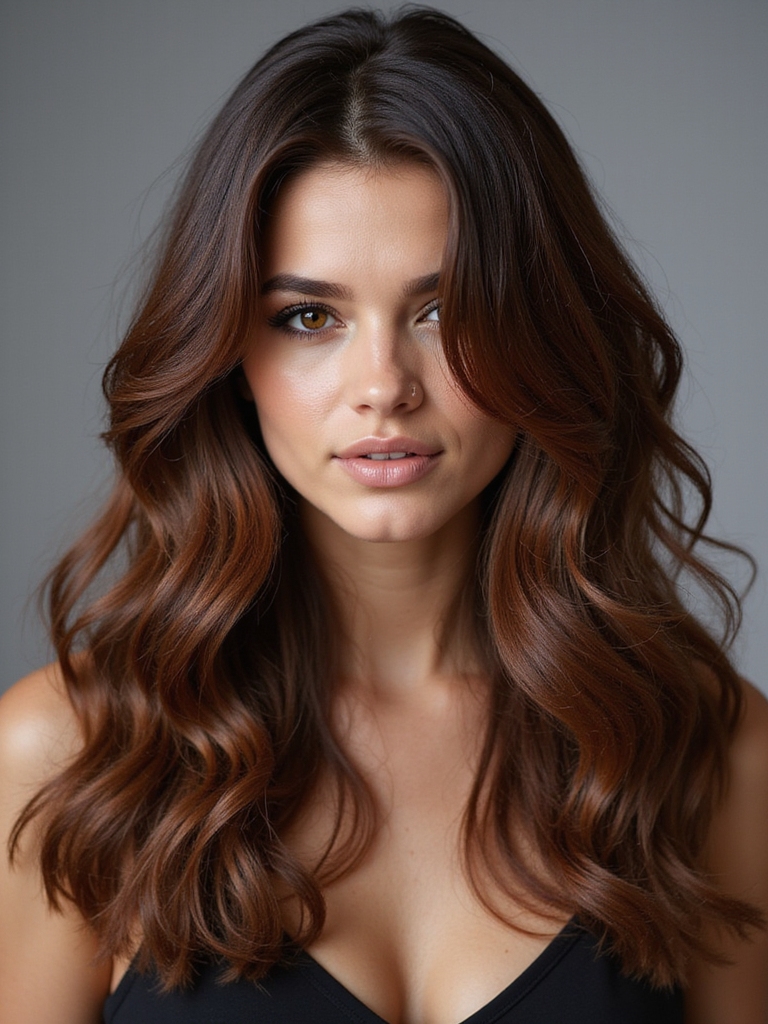 elegant medium brown hues
