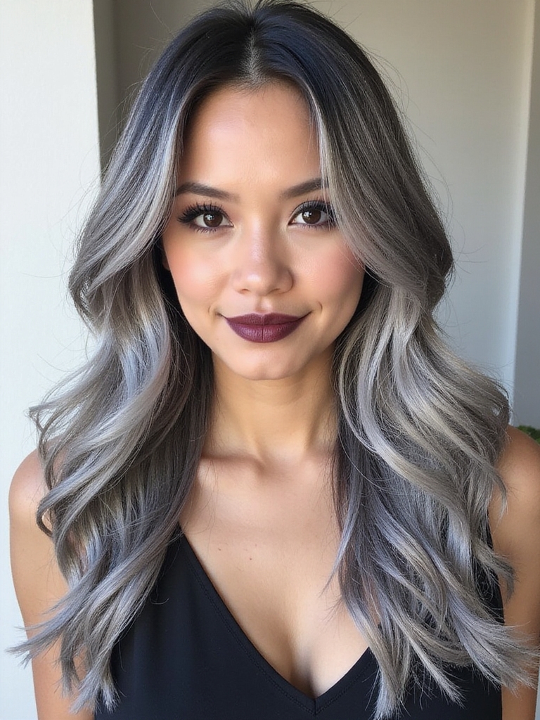 elegant modern gray highlights
