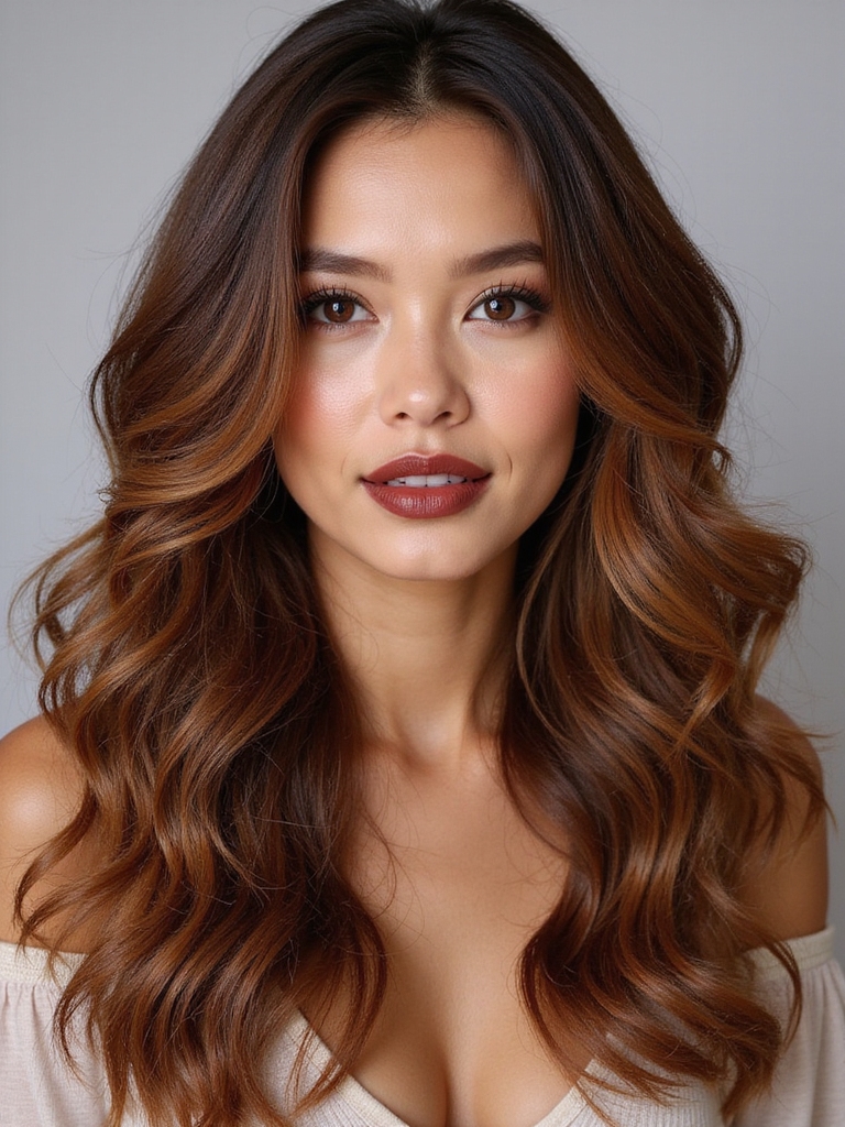 elegant rich brown hue