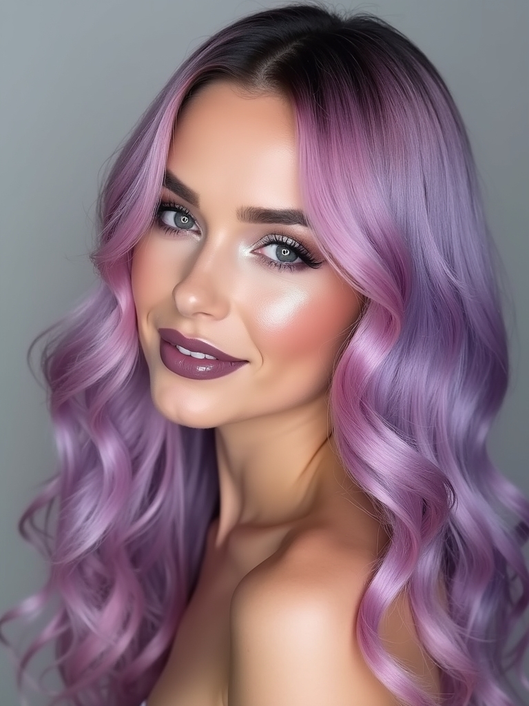 elegant soft pastel hues