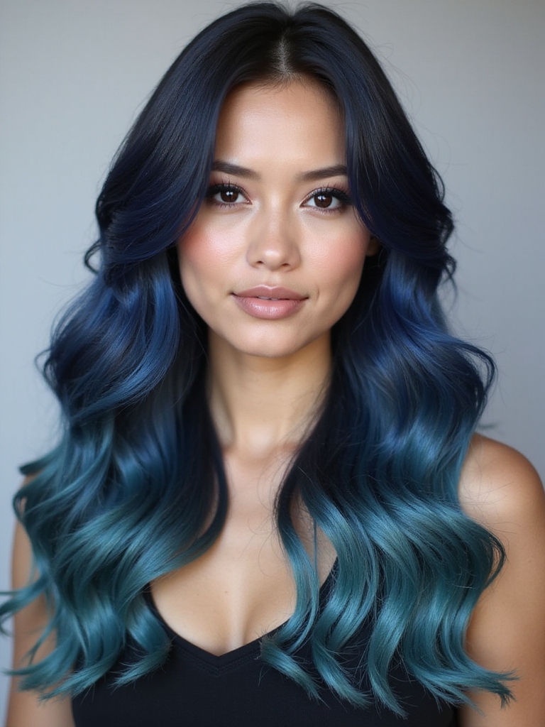 enchanting blue hair care