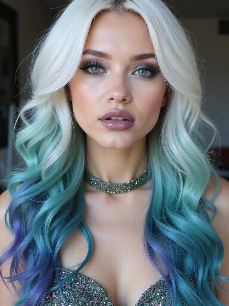 enchanting cool toned elegance