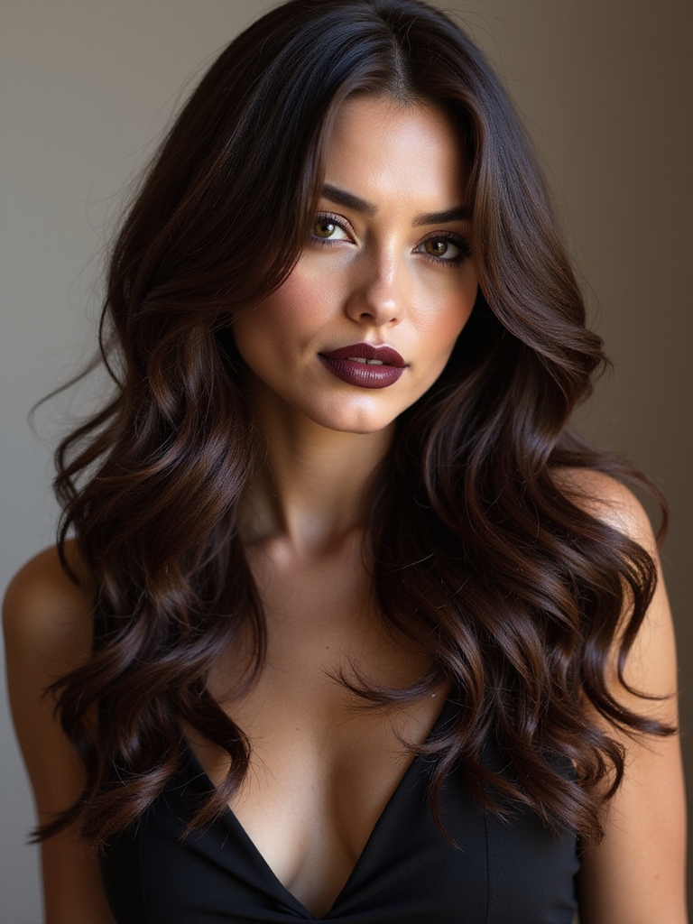 enchanting deep brown elegance