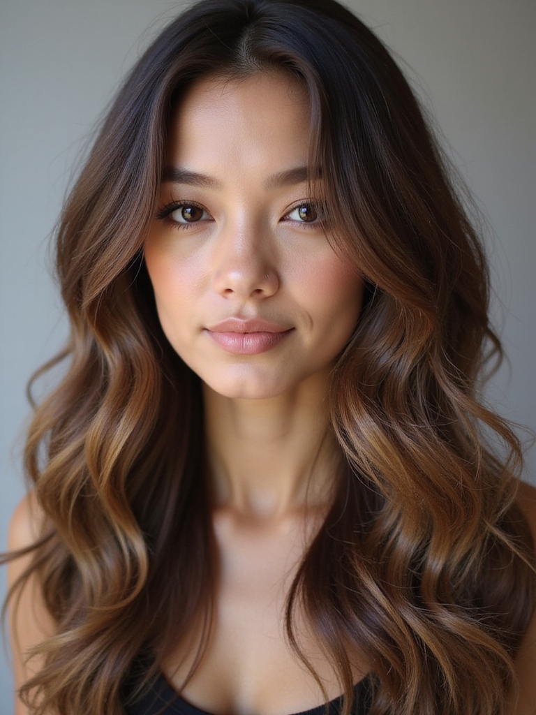 enchanting deep espresso highlights