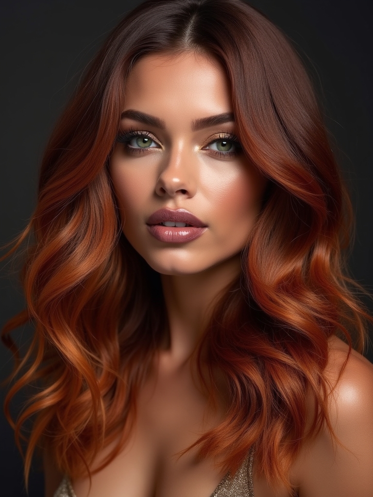 enchanting earthy hair shade
