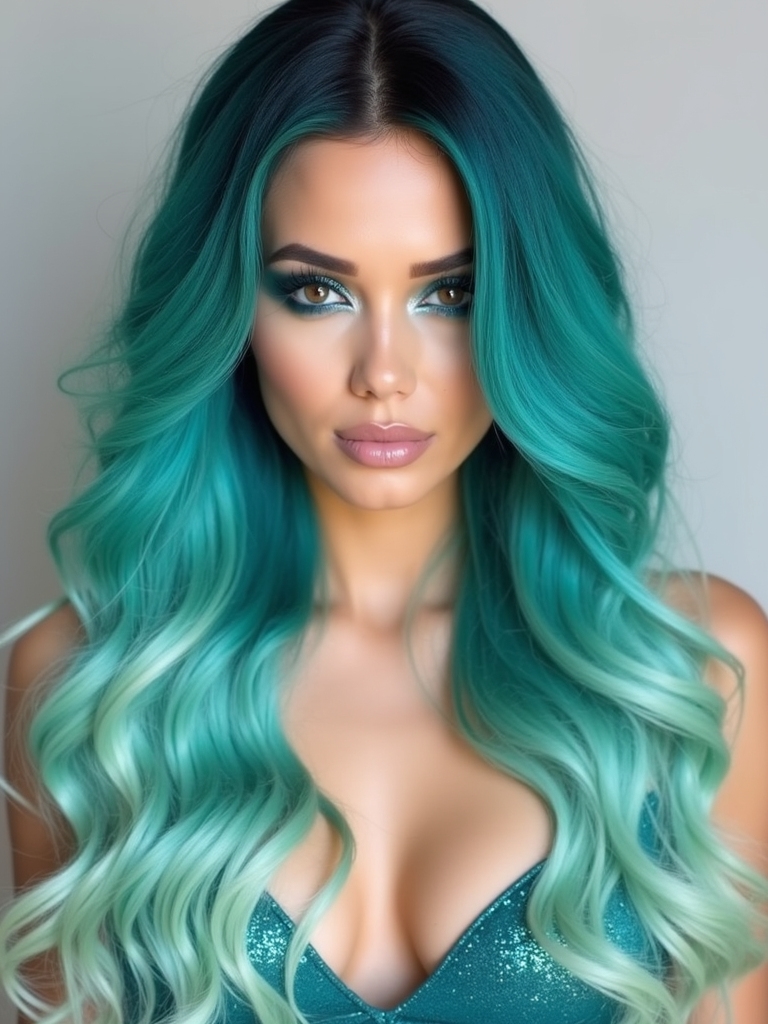 enchanting oceanic blue transformation