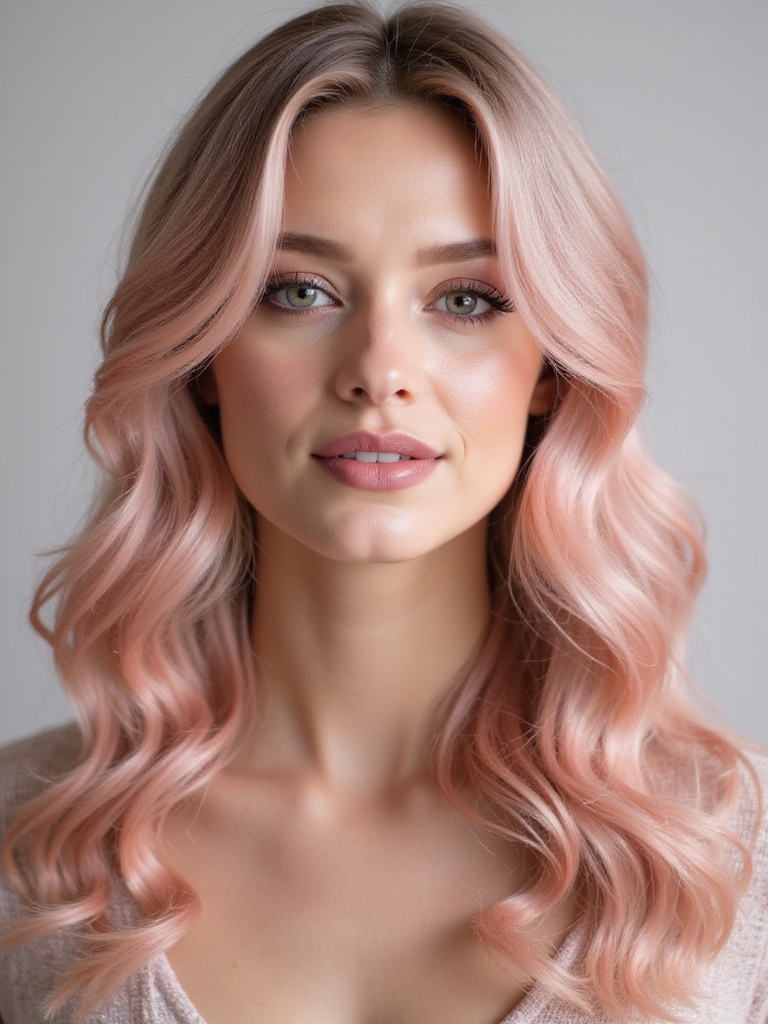 enchanting playful hair color
