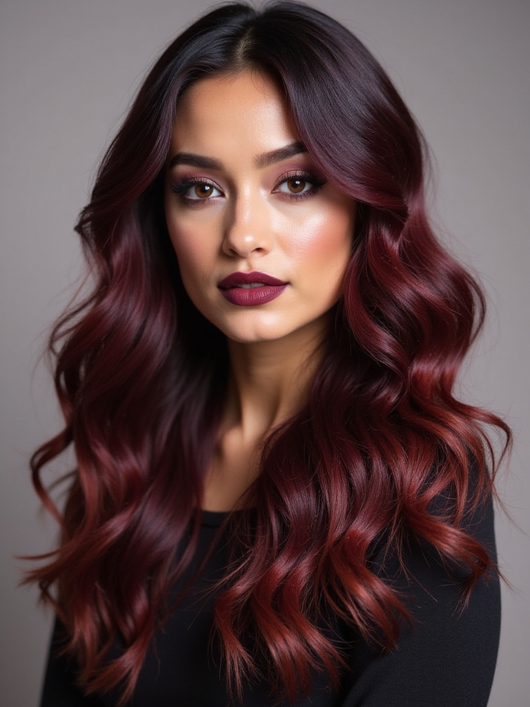 enchanting rich burgundy allure