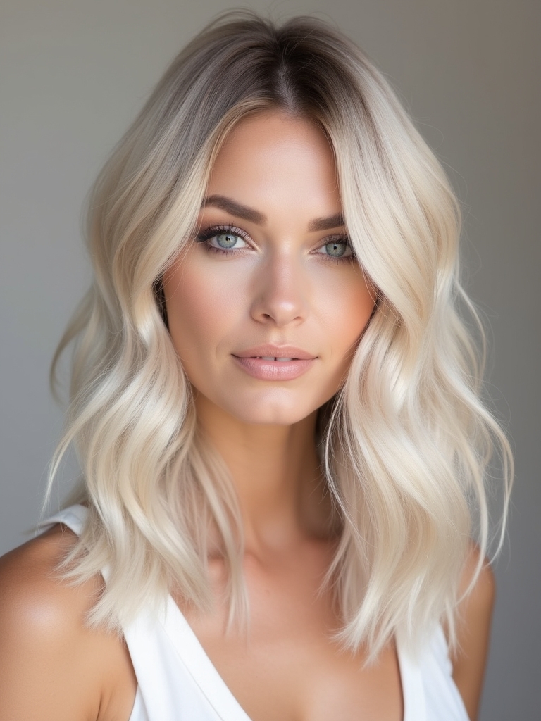 ethereal cool hair color
